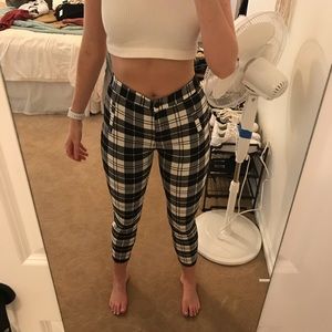 Plaid pants